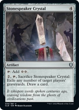 Image for Stonespeaker Crystal (338) (CLB) - Magic: The Gathering