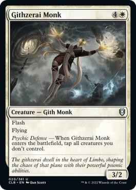 Image for Githzerai Monk (20) - Magic: The Gathering