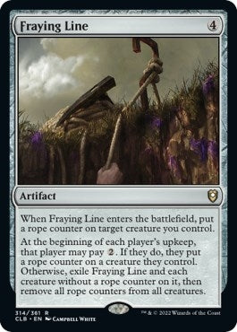 Image for Fraying Line (314) (CLB) - Magic: The Gathering