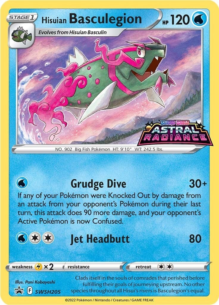Image for Hisuian Basculegion - SWSH205 (SWSH205) (SWSD) - Pokemon