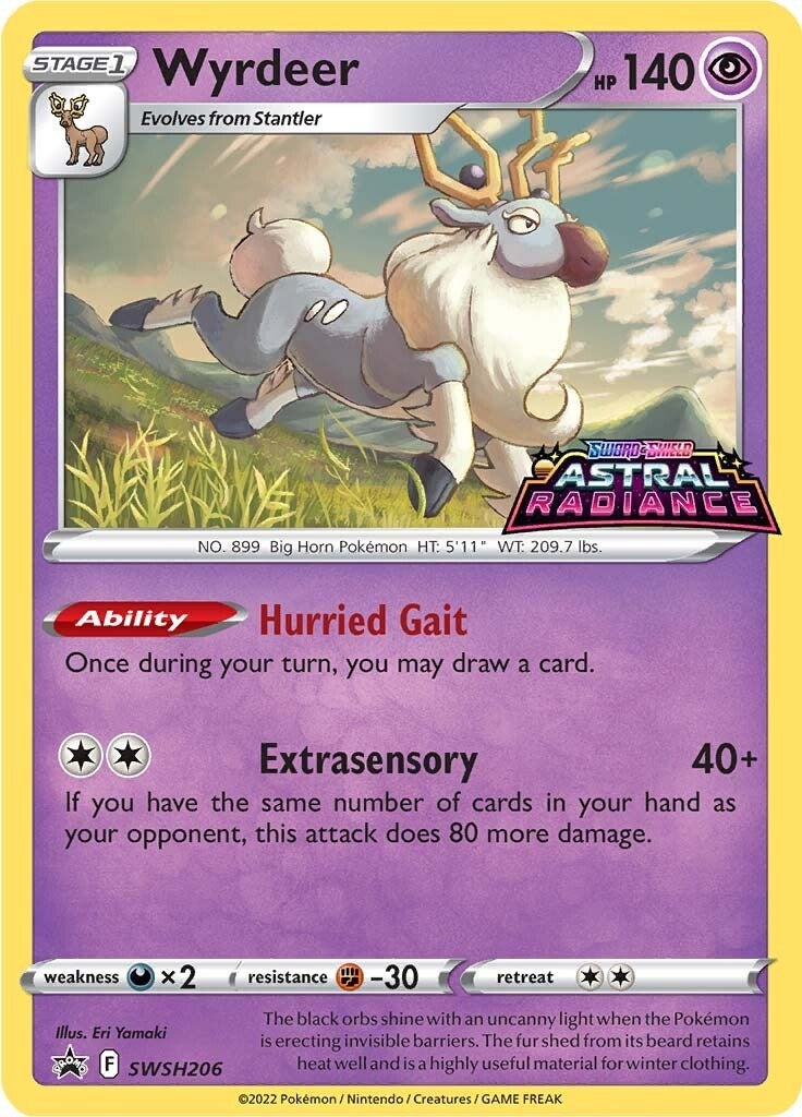 Image for Wyrdeer - SWSH206 (SWSH206) (SWSD) - Pokemon