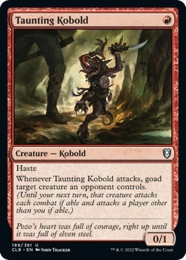Image for Taunting Kobold (199) (CLB) - Magic: The Gathering