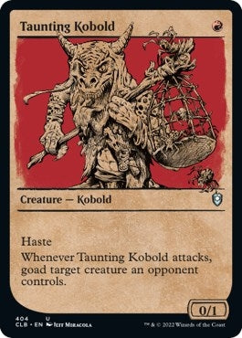 Image for Taunting Kobold (Showcase) (404) (CLB) - Magic: The Gathering