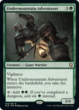 Image for Undermountain Adventurer (260) - Magic: The Gathering