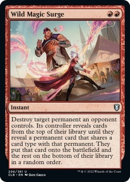 Image for Wild Magic Surge (206) (CLB) - Magic: The Gathering