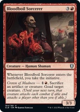 Image for Bloodboil Sorcerer (164) (CLB) - Magic: The Gathering