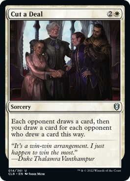 Image for Cut a Deal (14) (CLB) - Magic: The Gathering