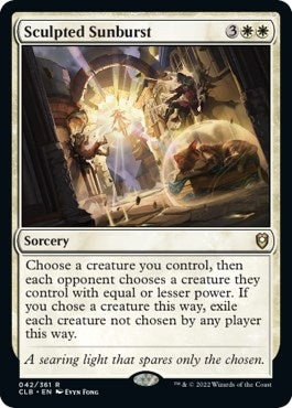 Image for Sculpted Sunburst (42) (CLB) - Magic: The Gathering