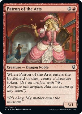 Image for Patron of the Arts (191) - Magic: The Gathering