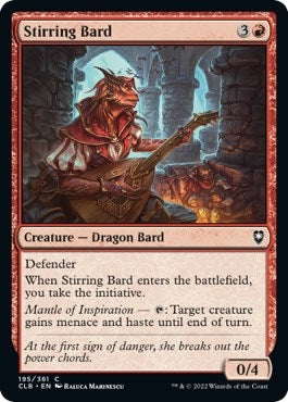 Image for Stirring Bard (195) (CLB) - Magic: The Gathering