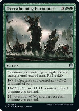 Image for Overwhelming Encounter (245) (CLB) - Magic: The Gathering