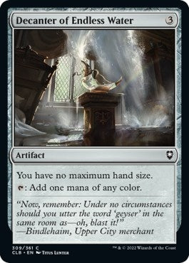 Image for Decanter of Endless Water (309) - Magic: The Gathering