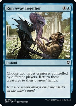 Image for Run Away Together (92) - Magic: The Gathering
