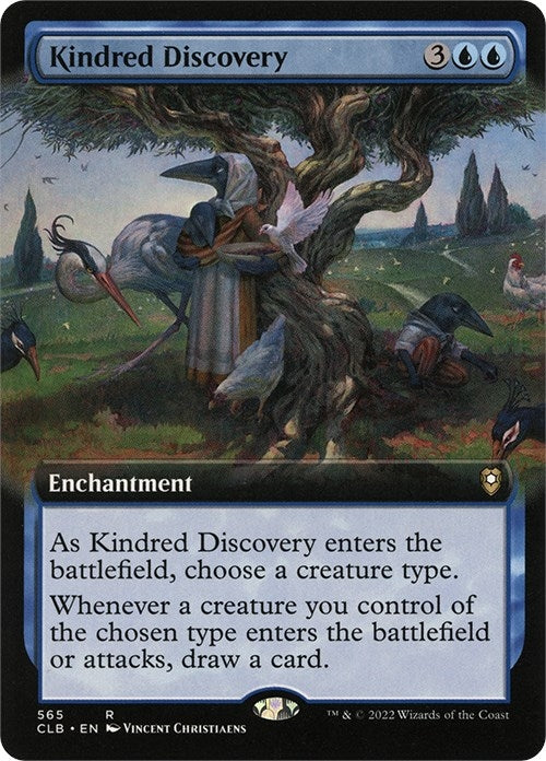 Image for Kindred Discovery (Extended Art) (565) - Magic: The Gathering