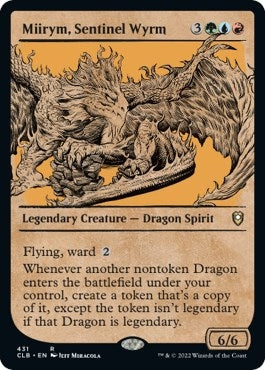 Image for Miirym, Sentinel Wyrm (Showcase) (431) - Magic: The Gathering