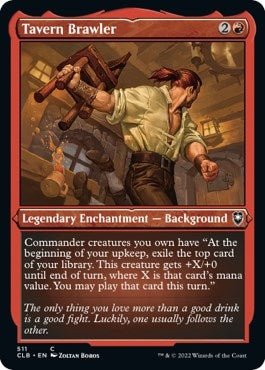 Image for Tavern Brawler (Foil Etched) (511) - Magic: The Gathering