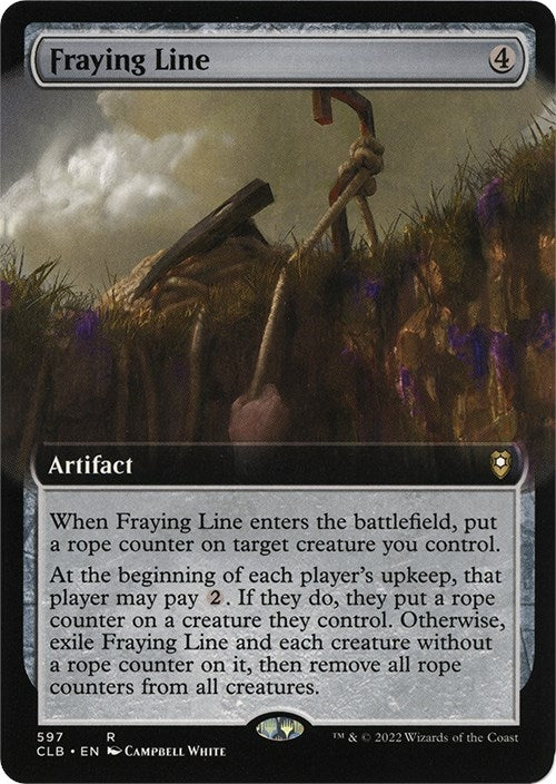 Image for Fraying Line (Extended Art) (597) - Magic: The Gathering