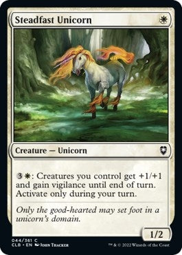 Image for Steadfast Unicorn (44) - Magic: The Gathering