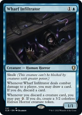 Image for Wharf Infiltrator (737) (CLB) - Magic: The Gathering