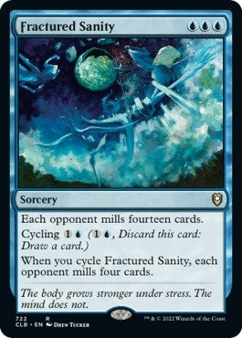 Image for Fractured Sanity (722) (CLB) - Magic: The Gathering