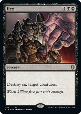 Image for Hex (757) (CLB) - Magic: The Gathering