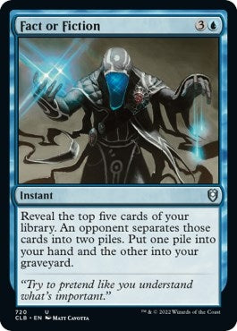 Image for Fact or Fiction (720) (CLB) - Magic: The Gathering