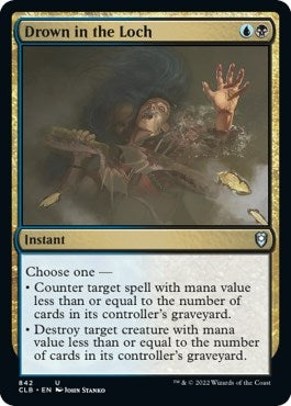 Image for Drown in the Loch (842) (CLB) - Magic: The Gathering