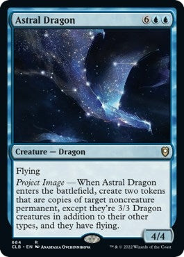 Image for Astral Dragon (664) (CLB) - Magic: The Gathering
