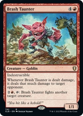 Image for Brash Taunter (782) (CLB) - Magic: The Gathering