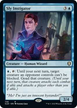 Image for Sly Instigator (736) (CLB) - Magic: The Gathering
