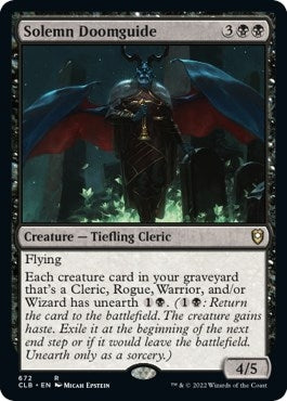 Image for Solemn Doomguide (672) - Magic: The Gathering