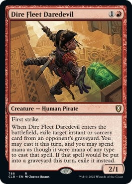 Image for Dire Fleet Daredevil (788) - Magic: The Gathering