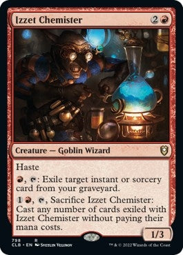 Image for Izzet Chemister (798) - Magic: The Gathering