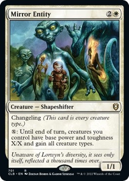 Image for Mirror Entity (701) - Magic: The Gathering