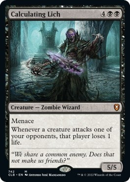 Image for Calculating Lich (742) - Magic: The Gathering