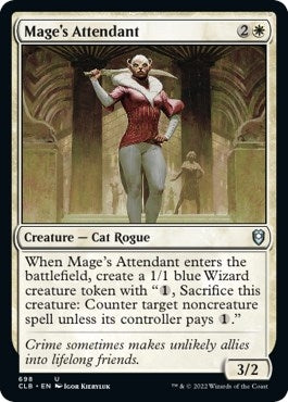 Image for Mage's Attendant (698) - Magic: The Gathering