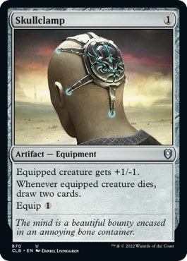Image for Skullclamp (870) (CLB) - Magic: The Gathering