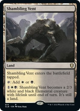 Image for Shambling Vent (914) (CLB) - Magic: The Gathering