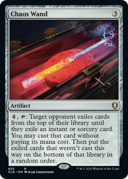 Image for Chaos Wand (855) (CLB) - Magic: The Gathering