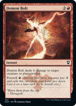 Image for Demon Bolt (787) (CLB) - Magic: The Gathering