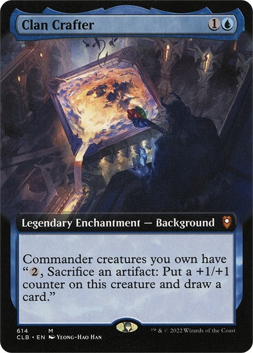Image for Clan Crafter (Extended Art) (614) (CLB) - Magic: The Gathering