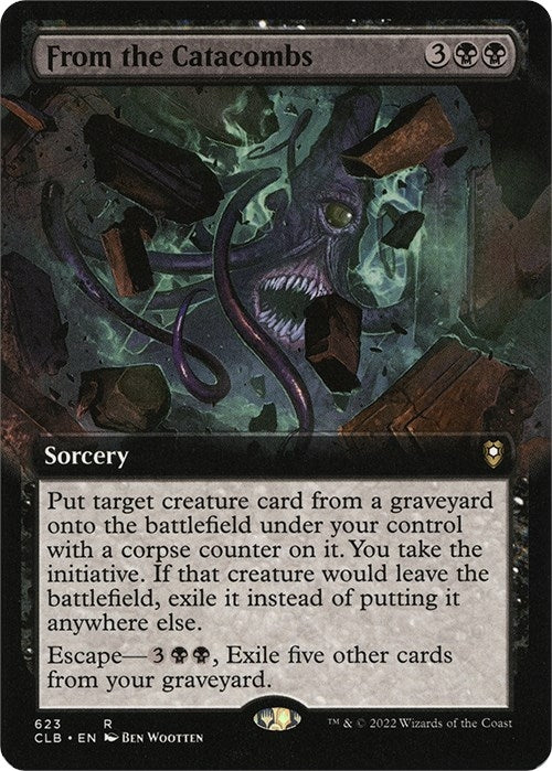 Image for From the Catacombs (Extended Art) (623) (CLB) - Magic: The Gathering