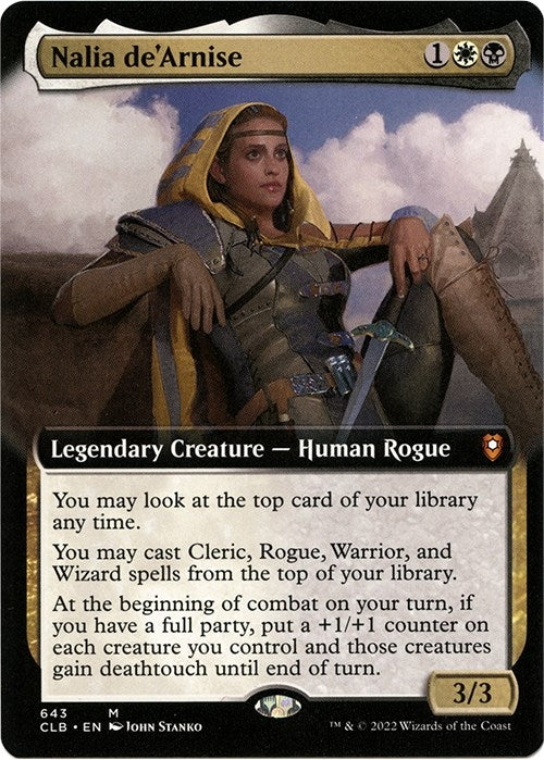 Image for Nalia de'Arnise (Extended Art) (643) - Magic: The Gathering