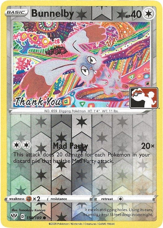 Image for Bunnelby - 150/189 (Thank You Promo) (150/189) (MCAP) - Pokemon