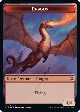 Image for Dragon Token (11) - Magic: The Gathering