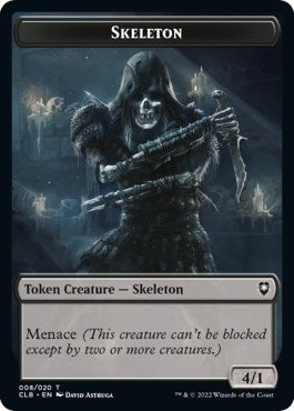 Image for Skeleton Token (8) - Magic: The Gathering