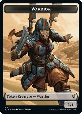 Image for Warrior // Inkling Double-Sided Token (32 // 45) - Magic: The Gathering