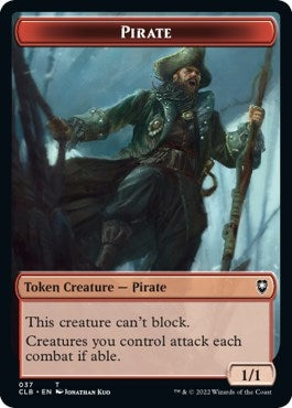 Image for Pirate // Goblin Double-Sided Token (37 // 34) - Magic: The Gathering