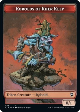 Image for Kobolds of Kher Keep // Treasure Double-Sided Token (35 // 17) - Magic: The Gathering