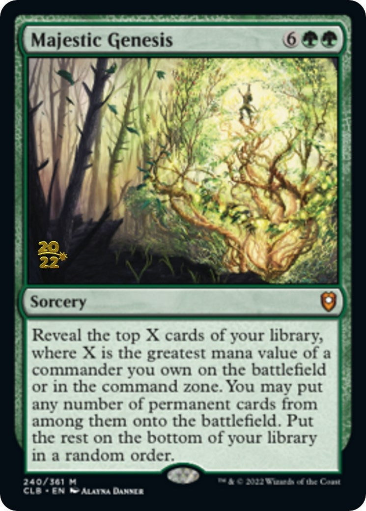 Image for Majestic Genesis (240) - Magic: The Gathering
